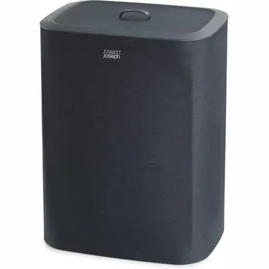 Authentique Paniers à Linge Joseph Joseph Tota 2 Compartimenten Noir 2x45L